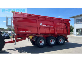 Trailer jungkit pertanian/ Tempat sampah ANNABURGER
