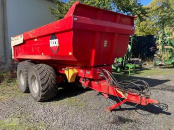 Trailer jungkit pertanian/ Tempat sampah BECO