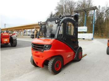 Forklift Linde h40d mit vollkabine + rußfilter + seitenschieber: gambar 4