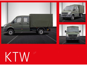 Van dengan terpal samping MERCEDES-BENZ Sprinter 316