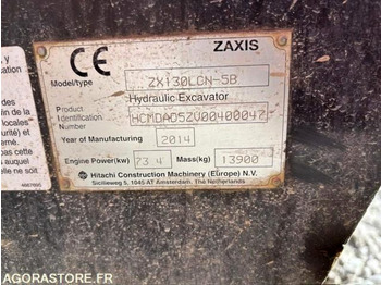 Ekskavator PELLE A CHENILLE ACIER HITACHI ZX130LCN-5B: gambar 4 Ekskavator PELLE A CHENILLE ACIER HITACHI ZX130LCN-5B: gambar 4