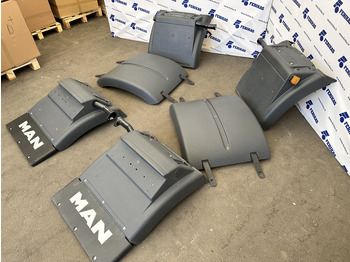 Tubuh dan eksterior untuk Truk baru MAN NEW OEM rear mudguards set, fenders: gambar 2