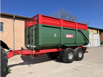 Trailer jungkit pertanian/ Tempat sampah