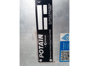 Derek menara berdiri sendiri POTAIN