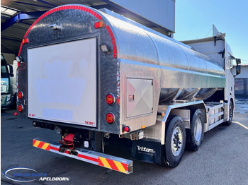 Truk tangki Scania R500 NGS 15000 Liter, Retarder, Steering axle, Stainless steel - Edelstahlt, Milk - Milch - Water: gambar 2