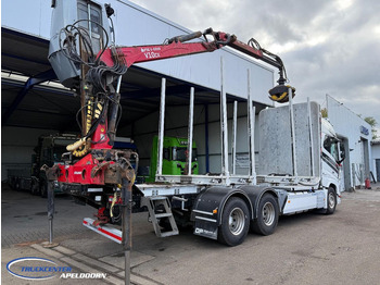 Truk logging, Truk derek Volvo FH 650 6x4, FTG V1000X.81 Houtkraan: gambar 2 Truk logging, Truk derek Volvo FH 650 6x4, FTG V1000X.81 Houtkraan: gambar 2