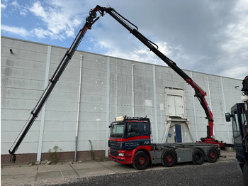 Truk pembawa sistem kabel, Truk derek DAF CF 85.460 8X2 + YEAR 2016 HMF CRANE 2620-K4 + FLYJIB + WINCH + REMOTE: gambar 4