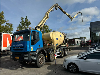 Truk pompa beton IVECO EuroTrakker