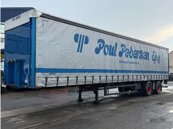Semi-trailer dengan terpal samping KRONE