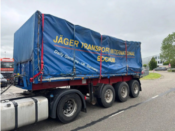 Semi-trailer dengan terpal samping KRONE SDP
