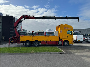 Truk flatbed SCANIA R 500