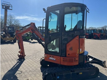 Ekskavator mini HITACHI ZX26U-6