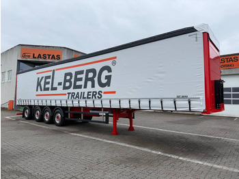 Semi-trailer dengan terpal samping KEL-BERG