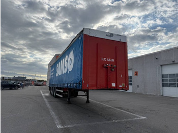 Semi-trailer dengan terpal samping KEL-BERG