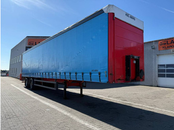 Semi-trailer dengan terpal samping KEL-BERG