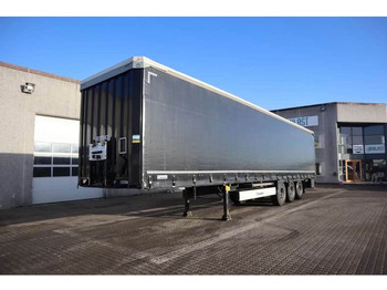Semi-trailer dengan terpal samping KRONE