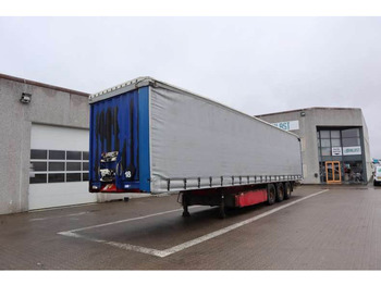 Semi-trailer dengan terpal samping KRONE