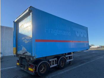 Semi-trailer kotak tertutup Nordic Trailer Drawbar trailer / Zwischenauflieger / Linktrailer: gambar 3