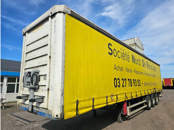 Semi-trailer dengan terpal samping FRUEHAUF