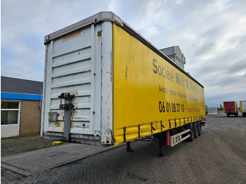 Semi-trailer dengan terpal samping FRUEHAUF