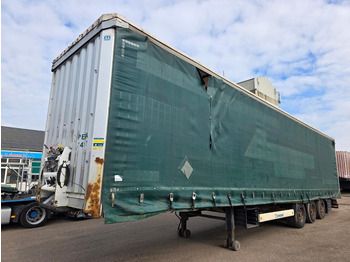 Semi-trailer dengan terpal samping KRONE SD