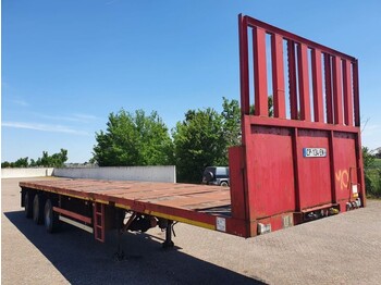 Semi-trailer flatbed Nooteboom OVB-42 VV Extendable 20M Steering platform: gambar 5