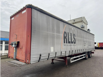 Semi-trailer dengan terpal samping RENDERS