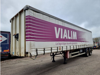 Semi-trailer dengan terpal samping SAMRO