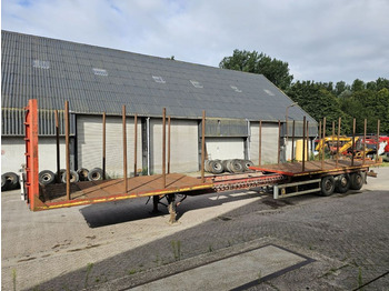 Semi-trailer flatbed TRAX
