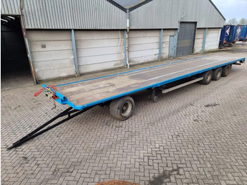 Trailer flatbed VAN HOOL