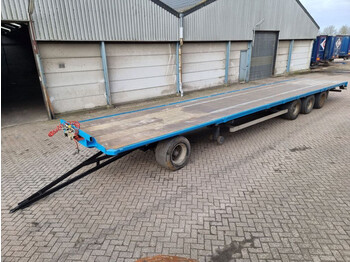 Trailer flatbed VAN HOOL