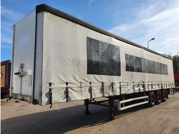 Semi-trailer dengan terpal samping VAN HOOL