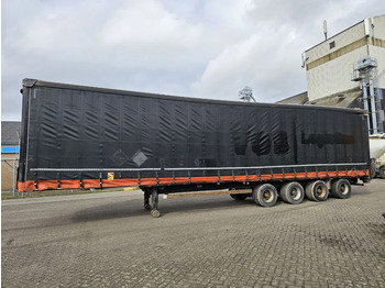 Semi-trailer dengan terpal samping VAN HOOL 40'