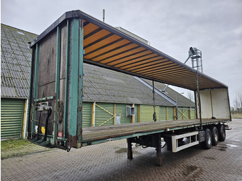 Semi-trailer dengan terpal samping VAN HOOL