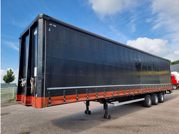 Semi-trailer dengan terpal samping VAN HOOL