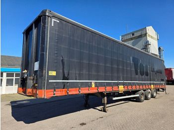 Semi-trailer dengan terpal samping VAN HOOL