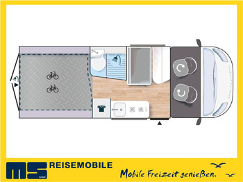 Mobil kemping Chausson V690 SPORT LINE / -2026- / XXL-HUBBETT E-BIKE GA: gambar 2 Mobil kemping Chausson V690 SPORT LINE / -2026- / XXL-HUBBETT E-BIKE GA: gambar 2