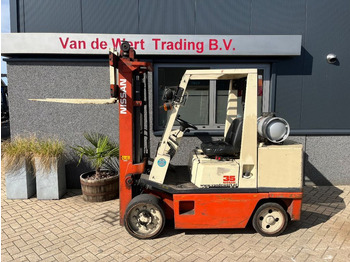Forklift LPG Nissan FG35U heftruck dulpo310 freelift 3e functie LPG COMPACT: gambar 3