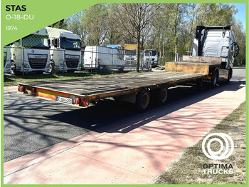 Semi-trailer low bed STAS