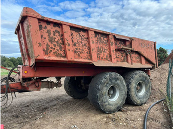 Trailer jungkit pertanian/ Tempat sampah RECORD