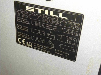 Forklift STILL RX20-20 2016 FORKLIFT: gambar 2 Forklift STILL RX20-20 2016 FORKLIFT: gambar 2