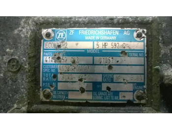 Gearbox dan bagiannya untuk Truk Mercedes-Benz Versnellingsbak 5HP592C Ecomat2 Econic: gambar 4 Gearbox dan bagiannya untuk Truk Mercedes-Benz Versnellingsbak 5HP592C Ecomat2 Econic: gambar 4