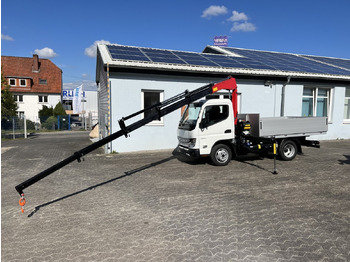 Van flatbed baru FUSO 3S15 Alu Pritsche Ladekran 34S 3 x hydr.: gambar 4