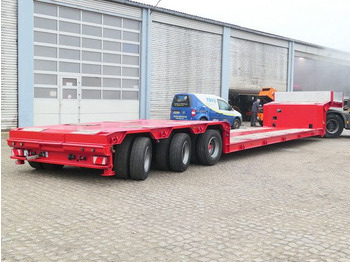Semi-trailer low bed Goldhofer STZ-TL3-40/80, Tiefbett, 8mtr., Low-Bed, BPW: gambar 3