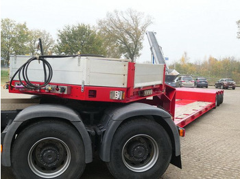 Semi-trailer low bed Goldhofer STZ-TL3-40/80, Tiefbett, 8mtr., Low-Bed, BPW: gambar 5