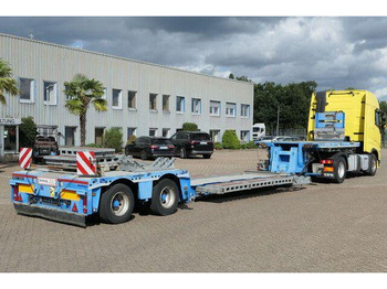 Semi-trailer low bed MEUSBURGER MPG 2, ausziehbar, verbreiterbar, Radmulden, BPW: gambar 5