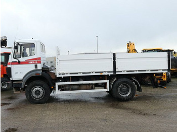 Truk flatbed Mercedes-Benz 1824 AK 4x4, Allrad, AHK, Blattfederung, 168tkm: gambar 2