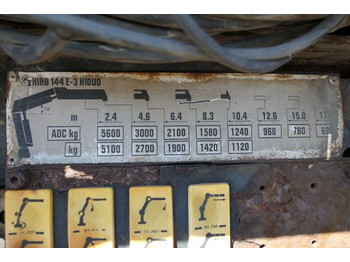 Truk flatbed, Truk derek Mercedes-Benz 1844 L Actros 4x2, Hiab 144E-3, Funk, Voll-Luft: gambar 5