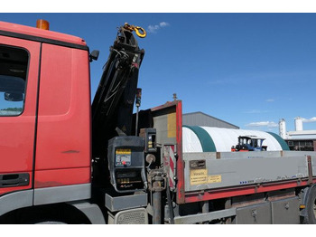 Truk flatbed, Truk derek Mercedes-Benz 1844 L Actros 4x2, Hiab 144E-3, Funk, Voll-Luft: gambar 3