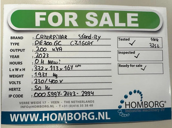 Genset baru Caterpillar DE200GC C7.1 GCAT 200 kVA Stand-By Silent Generatorset CAT New !: gambar 2 Genset baru Caterpillar DE200GC C7.1 GCAT 200 kVA Stand-By Silent Generatorset CAT New !: gambar 2